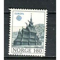 Норвегия - 1978 - Европа (C.E.P.T.) - Архитектура 1,80Kr - [Mi.770] - 1 марка. MNH.  (Лот 53Hk)-T41P35