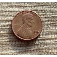 Werty71 США 1 цент 1976 D