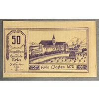 Нотгельд Австрия Эрла, 50 геллеров 1920 год