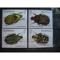 Филиппины. Жуки,  2010 г.  см. условие.