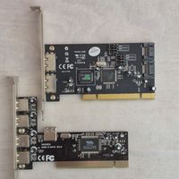 Контроллеры PCI-USB VIA VT6112L, PCI-SATA Silicon Image PI43512