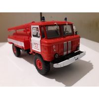 Авто МЧС "АЦ-30(66)-146" ("Легендар. Грузов. СССР"), на шасси "ГАЗ-66". Журнал и открытка прилагаются.