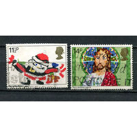 Великобритания - 1981 - Рождество - 2 марки. Гашеные.  (Лот 1JC)-TG3P59