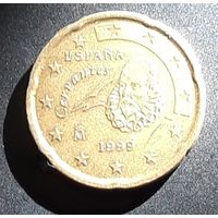 20 евроцентов 1999 Испания