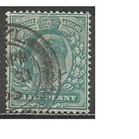 Британия. Король Эдуард VII. 1902г. Mi#102.