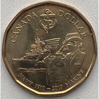 Канада 1 доллар 2010 г. 100 лет королевскому флоту Канады