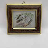 Картина хромолитография на серебре. Италия. Арт 3375