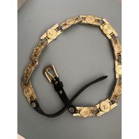 Винтажный ремень ВЕРСАЧЕ старая Италия Медуза