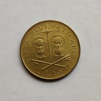 Ватикан 20 лир 1967 г.