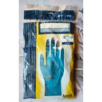 Латексные перчатки. Ansell. Размер 8,5 - 9. Хозяйственные