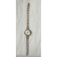 Часы луч женские позолоченные рабочие