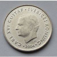 Швеция, 1 крона 2004 г.