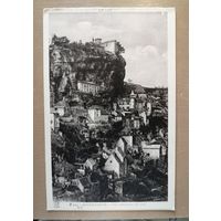 Почтовая карточка, Франция, Тулуза, Местечко Рокамадур