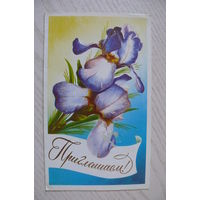 Пастухов А., Приглашаем! 1988, двойная, подписана.