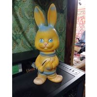 Зайчик резиновый С рубля!