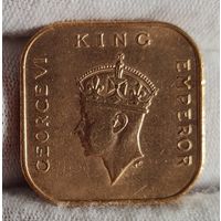 1 цент 1941 года, Британская Малайзия, Георг VI, СОХРАН