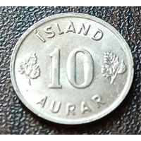 Исландия 10 эйре, 1969    ( 1-3-6 )
