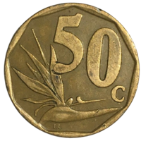 ЮАР 50 центов, 1996