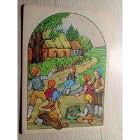 Открытка"Мальчик-с-пальчик"