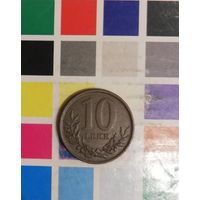 Албания 10 леков 2013 патина