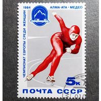Марка СССР 1984 год Чемпионат Европы