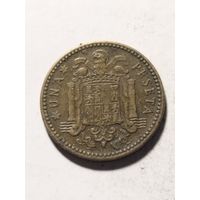 Испания 1 песета 1947(48)