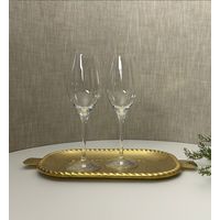 Поднос латуный