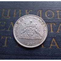 50 центов 1977 Тринидад и Тобаго Без отметки монетного двора #01