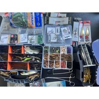 Силикон + блёсна + очень много мелочёвки