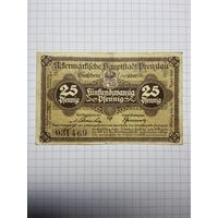 25 пфенигов (нотгельды) г. Германия.-2012