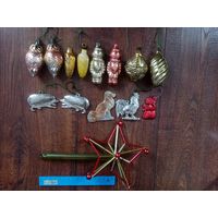 ЕЛОЧНЫЕ НОВОГОДНИЕ ИГРУШКИ СССР