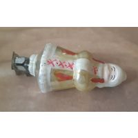 Игрушка ёлочная Марфуша (Настенька), стекло. СССР
