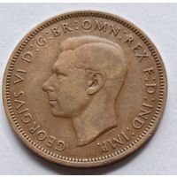 Великобритания. 1/2 пенни 1939 года. Георг.