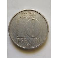 ГДР 10 пфеннигов 1967г.