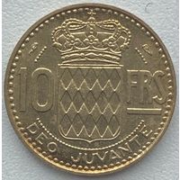 Монако 10 франков 1950 г.