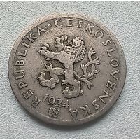 Чехословакия 20 геллеров, 1924   7-6-61