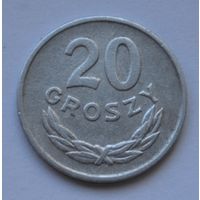 Польша, 20 грошей 1963 г.