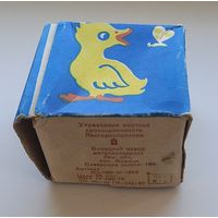 Утёнок с мотыльком.Заводная игрушка СССР.В родной коробке.