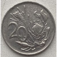 ЮАР 20 центов 1985 г.