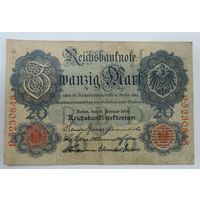 20 марок 1914 г. Германия