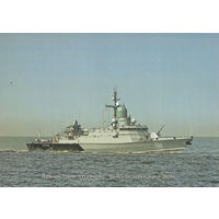 Почтовая карточка "МРК пр. 22800 "Одинцово". Финский залив, июль 2021 г."