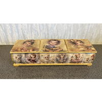 Шкатулка 225х75х45 мм 3 секции
