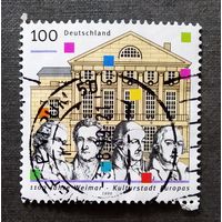 Марка Германия 1999 год 1100-летие Вимара