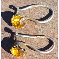 Серьги серебро