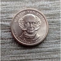 Werty71 США 1 доллар 2008 D 8-й Президент США Мартин Ван Бюрен 1837-1841