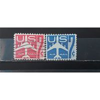 РАСПРОДАЖА. США. Авиапочта. Гаш.