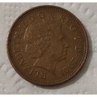 Великобритания 1 пенни, 2001 (14-6-12)