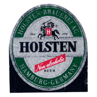 Этикетка пива Holsten Германия б/у М483