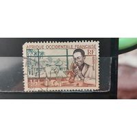 РАСПРОДАЖА ФРАНЦИЯ 1953г. Западная Африка. Полная серия. Гаш.