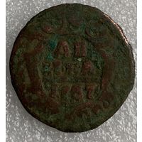Деньга 1737г.
